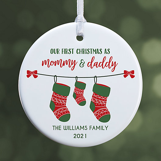Christmas In Loving Memory Bauble Vinyl Decal Sticker Special Gift Personalised