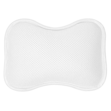 Simply Essential&trade; Bone-Shaped Bath Pillow in White. View a larger version of this product image.