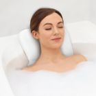 Alternate image 2 for Simply Essential&trade; Head &amp; Neck Support Bath Pillow in White