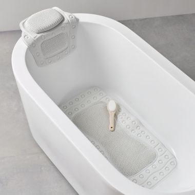 Simply Essential&trade; Basic Pillow Lounger in White. View a larger version of this product image.