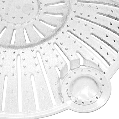 Simply Essential&trade; Drain Hair Catcher in White. View a larger version of this product image.
