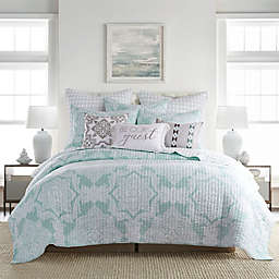 Levtex Home McClain Spa 3-Piece Reversible King Quilt Set in Seafoam