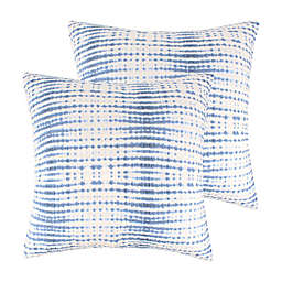 Levtex Home Pataya European Pillow Shams in Blue (Set of 2)