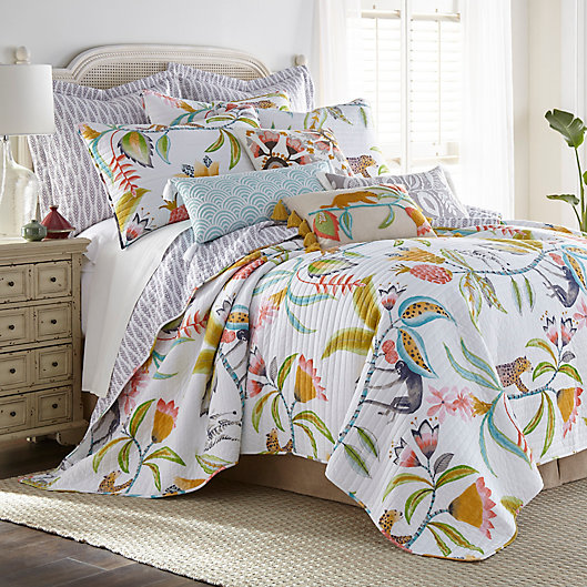 Alternate image 1 for Levtex Home Melina 2-Piece Reversible Twin Quilt Set