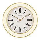 Alternate image 0 for Everhome&trade; 26-Inch Round Coastal Wall Clock in Cream White