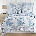 Alternate image 0 for Levtex Home Lacey Sea 3-Piece Reversible King Quilt Set in Blue