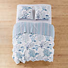 Alternate image 2 for Levtex Home Lacey Sea 3-Piece Reversible King Quilt Set in Blue
