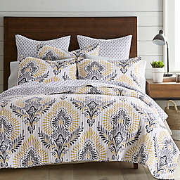 Levtex Home Sea Point 2-Piece Reversible Twin/Twin XL Quilt Set in Blue
