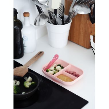 BEABA&reg; 2-Piece Silicone Suction Meal Set. View a larger version of this product image.