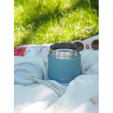 BEABA&reg; 10 oz. Stainless Steel Jar in Eucalyptus. View a larger version of this product image.