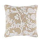 Alternate image 0 for Levtex Home Cozette Embroidered Square Throw Pillow in Beige