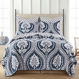 Levtex Home Kailua 2-Piece Reversible Twin/Twin XL Quilt Set in Blue