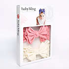 Alternate image 0 for Baby Bling&reg; 0-24M 2-Pack Headbands in Pink/Ivory
