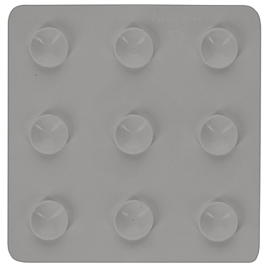 Simply Essential&trade; 6-Pack Safety Tub Treads in Alloy. View a larger version of this product image.