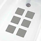 Alternate image 1 for Simply Essential&trade; 6-Pack Safety Tub Treads in Alloy