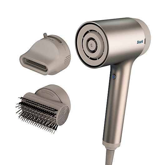 Alternate image 1 for Shark HyperAIR™ Hair Blow Dryer with IQ 2-in-1 Concentrator and Styling Brush Attachments