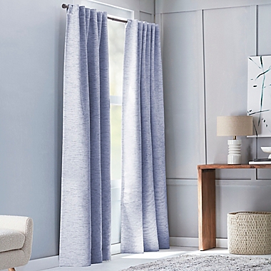 Everhome&trade; Frankie Solid Rod Pocket 100% Blackout Window Curtain Panel (Single). View a larger version of this product image.
