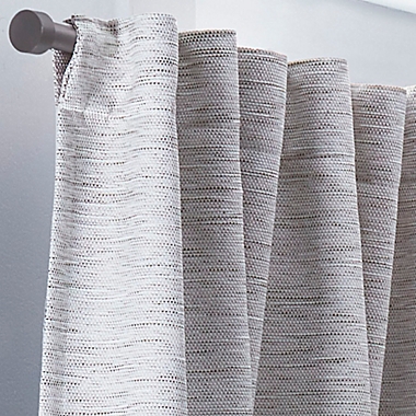 Everhome&trade; Frankie Solid 108-Inch Rod Pocket Blackout Curtain Panel in Taupe (Single). View a larger version of this product image.