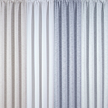 Everhome&trade; Frankie Solid 108-Inch Rod Pocket Blackout Curtain Panel in White (Single). View a larger version of this product image.