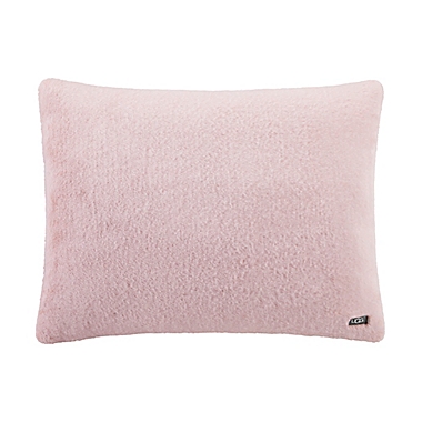 UGG&reg; Coco Dawson 3-Piece Full/Queen Comforter Set in Peach. View a larger version of this product image.