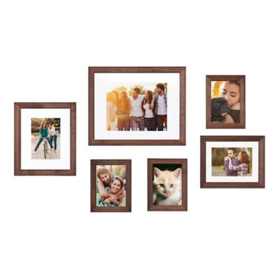 YUBIN Photo Frames Multiple Photos Color : A Wall Decoration Combination,Photo Frames 6 Frames Memory Photo Wall,Home Wall Mount Frame with Accessory Pack