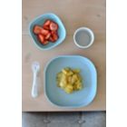 Alternate image 3 for BEABA&reg; 4-Piece Silicone Suction Meal Set in Rain
