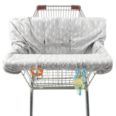 Belle ON THE GO Shopping Cart &amp; High Chair Cover in Grey. View a larger version of this product image.