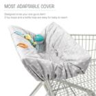 Alternate image 3 for Belle ON THE GO Shopping Cart &amp; High Chair Cover in Grey