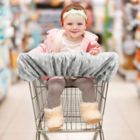 Alternate image 4 for Belle ON THE GO Shopping Cart &amp; High Chair Cover in Grey