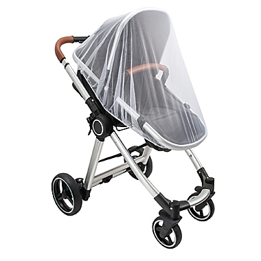 Belle&reg; ON THE GO Stroller and Car Seat Mesh Cover in White. View a larger version of this product image.