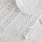 Alternate image 3 for Simply Essential&trade; Large Drainer Dish Rack in White