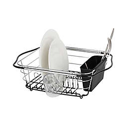 Simply Essential™ 3-in-1 Iron Dish Rack in Chrome