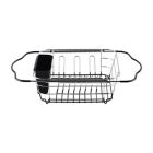 Alternate image 3 for Simply Essential&trade; 3-in-1 Iron Dish Rack in Chrome