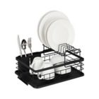 Alternate image 0 for Squared Away&reg; 2-Tier Flat Wire Dish Rack Set in Black