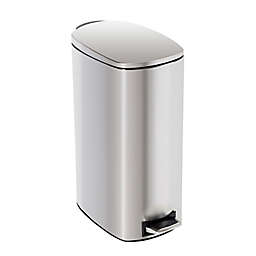Honey-Can-Do® 40-Liter Stainless Steel Tall Trash Can