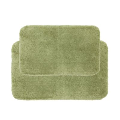 Green Bath Rugs Bed Beyond, Green And Brown Bathroom Rugs
