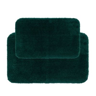 Nestwell&trade; Ultimate Soft 2-Piece Bath Rug Set in Forest Green