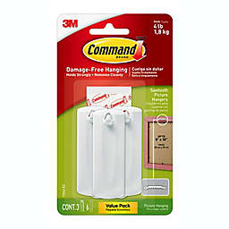 3M Command Sawtooth Picture Hangers (Set of 3)