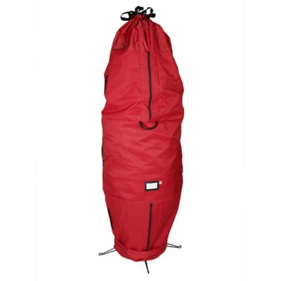 Santa&#39;s Bags Upright Christmas Tree Storage Bag in Red