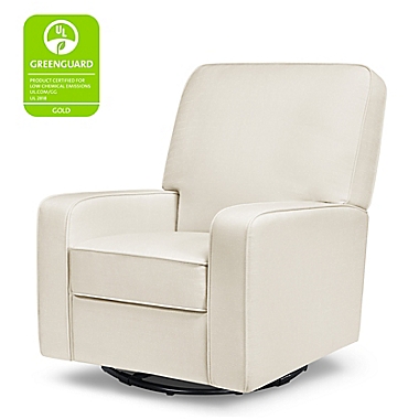 DaVinci Perry Swivel Glider in Cotton. View a larger version of this product image.