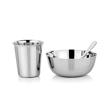 Ahimsa Starting Solids Stainless Steel Dish Set. View a larger version of this product image.