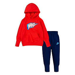 Nike® G4G 2-Piece Top and Pant Set in Black/Red