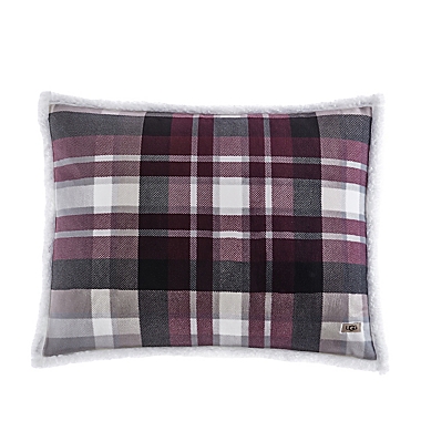 UGG&reg; Avery 3-Piece Reversible Full/Queen Comforter Set in Cabernet Plaid Multi. View a larger version of this product image.