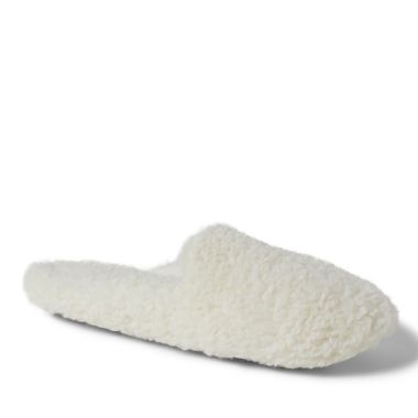 Nestwell&trade; Large Cozy Teddy Sherpa Mule Women's Slippers in Ivory. View a larger version of this product image.