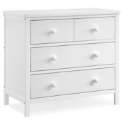Delta Children Sweet Beginnings 3-Drawer Dresser in White