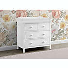 Alternate image 2 for Delta Children Sweet Beginnings 3-Drawer Dresser in White