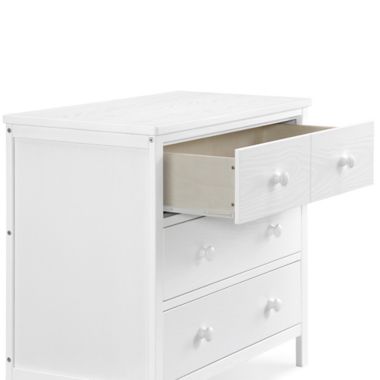 Delta Children Sweet Beginnings 3-Drawer Dresser in White. View a larger version of this product image.