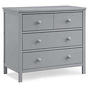 Delta Children Sweet Beginnings 3-Drawer Dresser in Grey