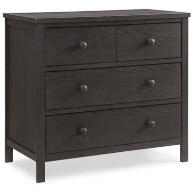 Delta Children Sweet Beginnings 3-Drawer Dresser in Stone Grey. View a larger version of this product image.