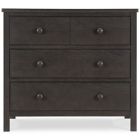 Alternate image 3 for Delta Children Sweet Beginnings 3-Drawer Dresser in Stone Grey